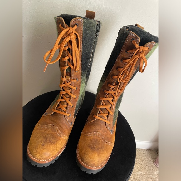 8.5Woolrich Women's Santa Fe Combat Boot Sz - Picture 5 of 17